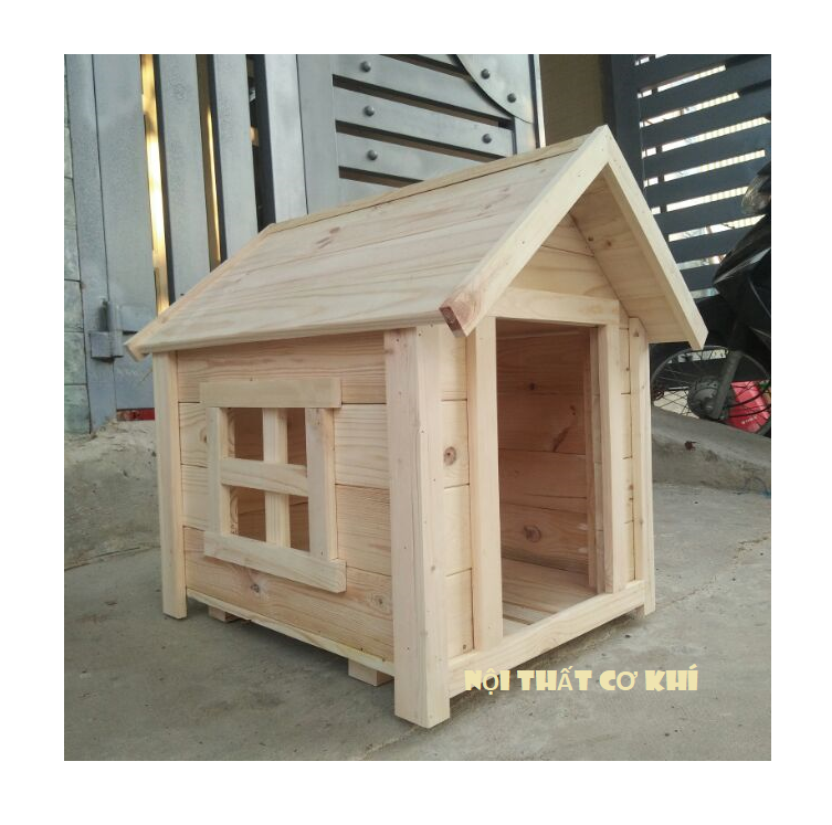 nhà gỗ cho mèo